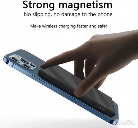 Беспроводная магнитная зарядка Magsafe 3в1