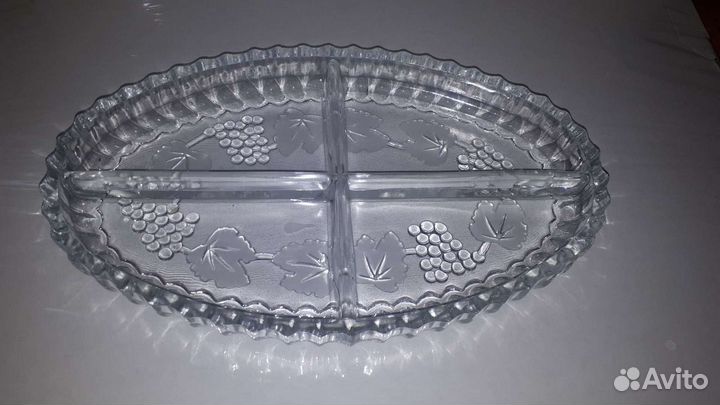 Менажница Хрусталь СССР