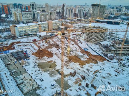 Ход строительства ЖК «Дмитровское небо» 4 квартал 2022