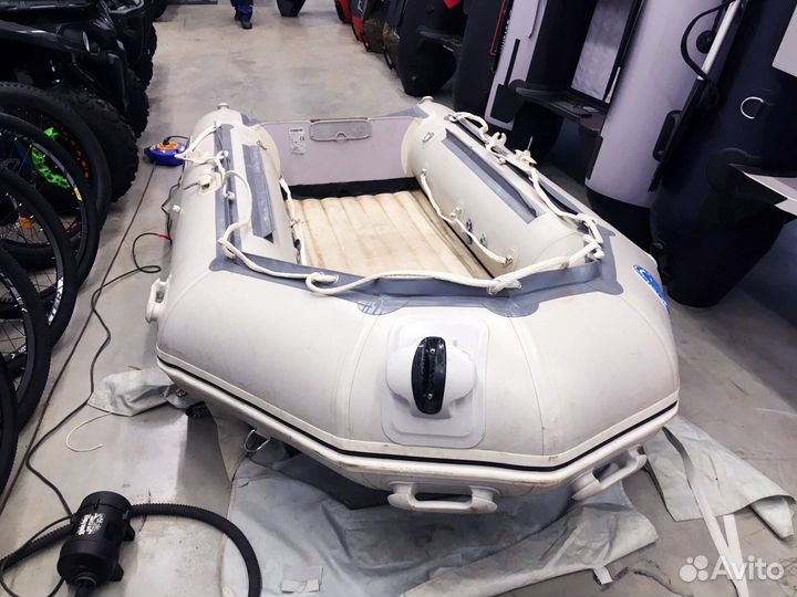 Лодка пвх Stormline Heavy Duty AIR 310 серая б/у