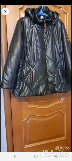 Куртка женская демисезонная больших размеров 62