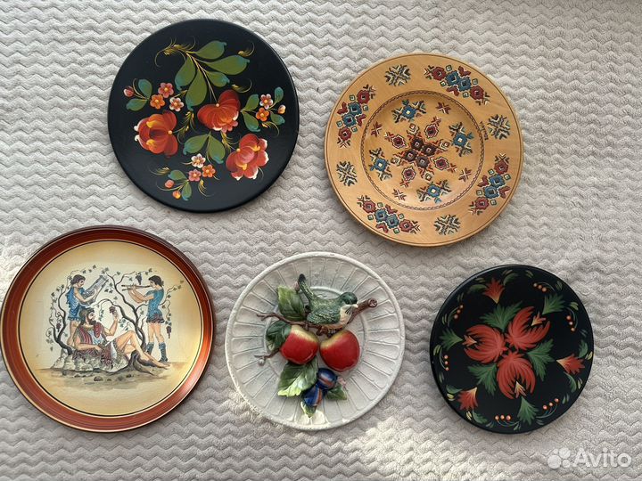 Тарелки на стену. Разные города и страны