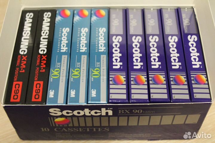 Scotch аудиокассеты