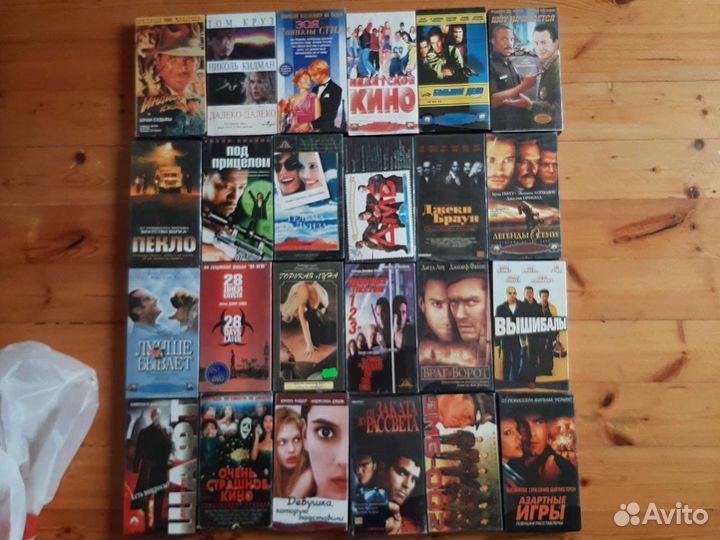 Видеокассеты и диски