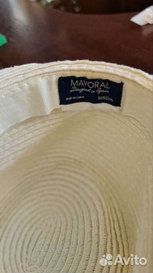 Шляпа Mayoral детская 52 см