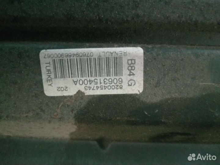 Подушка безопасности пассажира Renault Megan 2