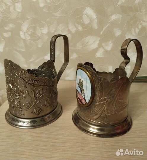 Подстаканники Ленэмальер СССР