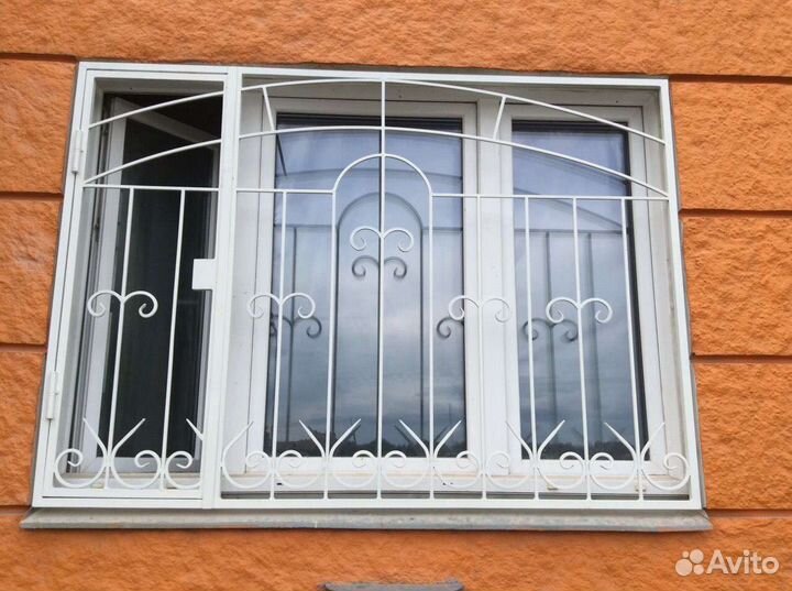 Решетка на балкон, окно