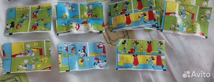 Вкладыши и обёртки Donald