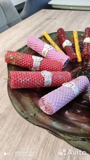 Свечи из натурального пчелиного воска