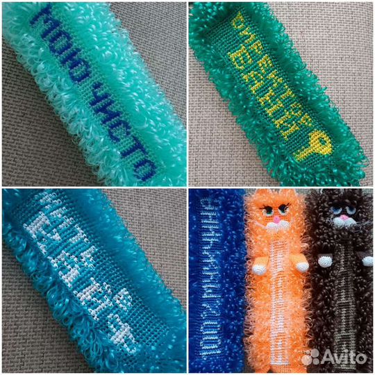 Вехотки-мочалки (ручная работа)