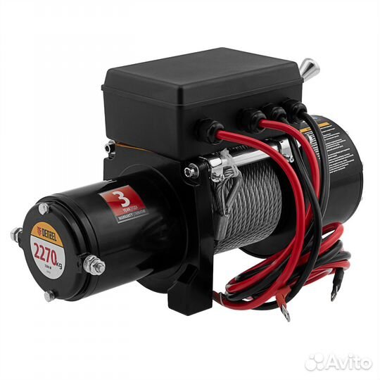 Лебедка автомобильная электрическая LB- 2200, 2,2