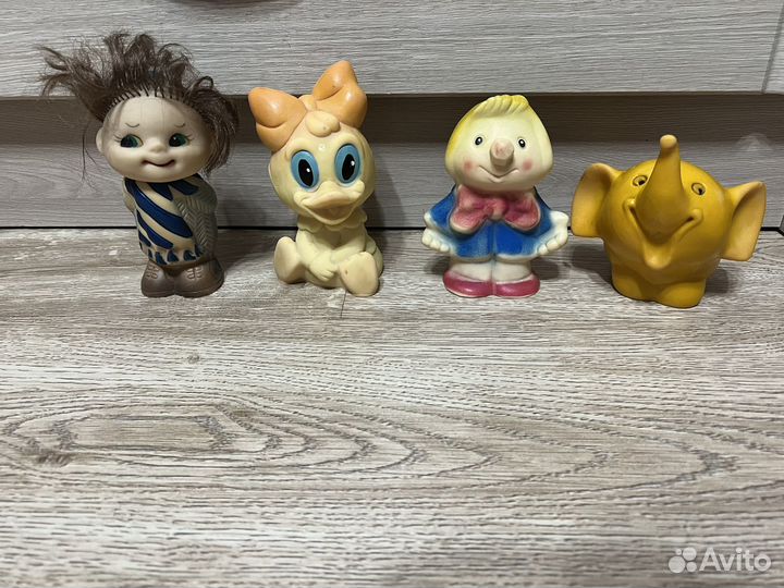 Резиновые игрушки СССР