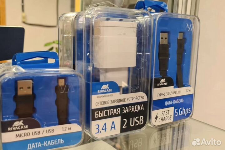 Кабели зарядки Micro-Usb и Type C