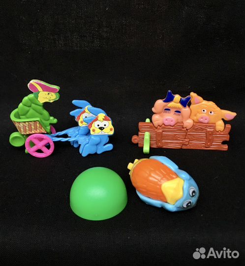 Игрушки фигурки киндер сюрприз 90-е годы
