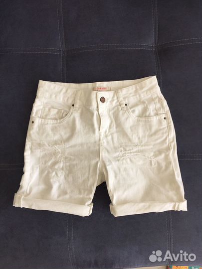 Джинсовые шорты на девочку пакетом