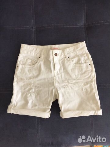 Джинсовые шорты на девочку пакетом