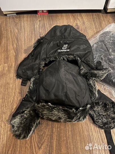 Шапка мужская ушанка husqvarna