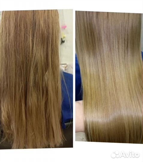 Кератин ботокс волос