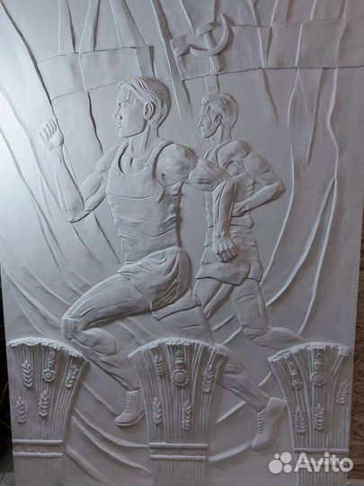 Картина рельефная на заказ, барельеф, горельеф