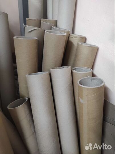 Труба картонная, бумажная