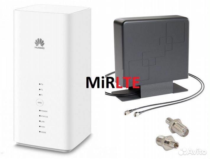 Настольная MiMo антенна с Роутером Huawei B818
