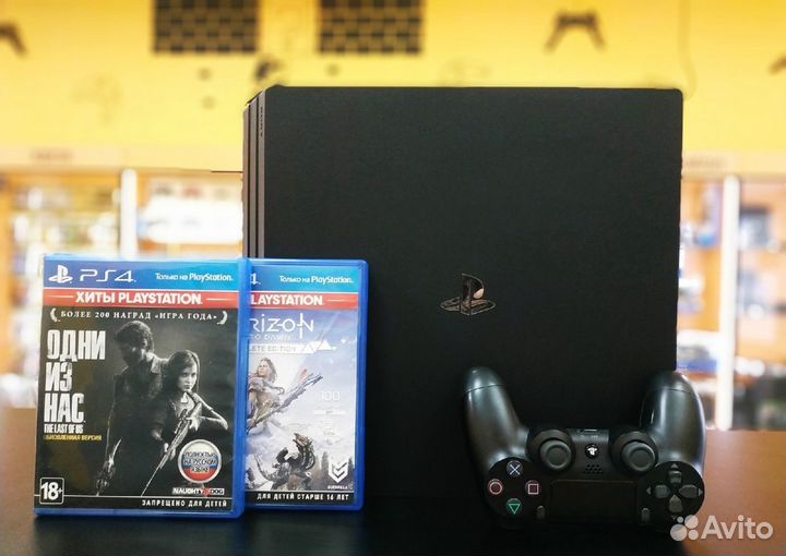 Игpoвaя Консоль Sony Playstation 4 PRO 1 Tb