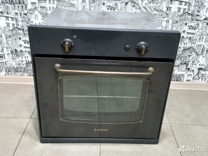 Духовой шкаф черный Ariston с доставкой