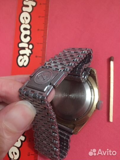 Часы Poljot 23, зим, Cardinal Quartz made in ussr