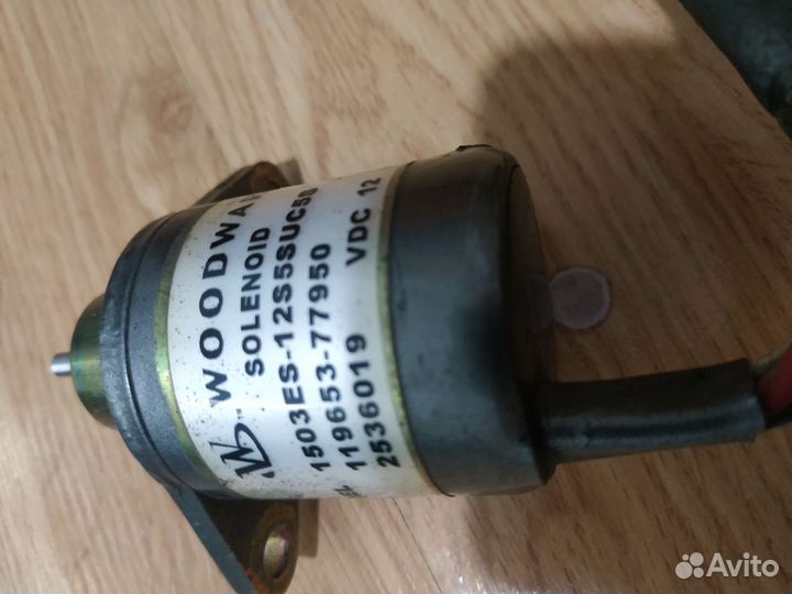 Электромагнитный клапан на двигатель yanmar