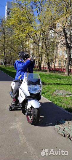 Детский электро мотоцикл