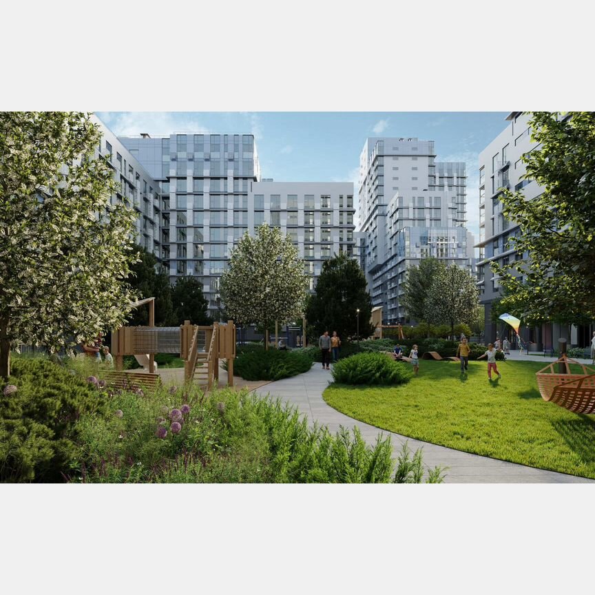 2-к. квартира, 63,7 м², 2/23 эт.