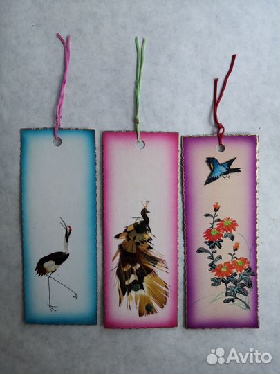 Винтажные книжные закладки