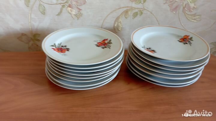 Тарелка керамика СССР