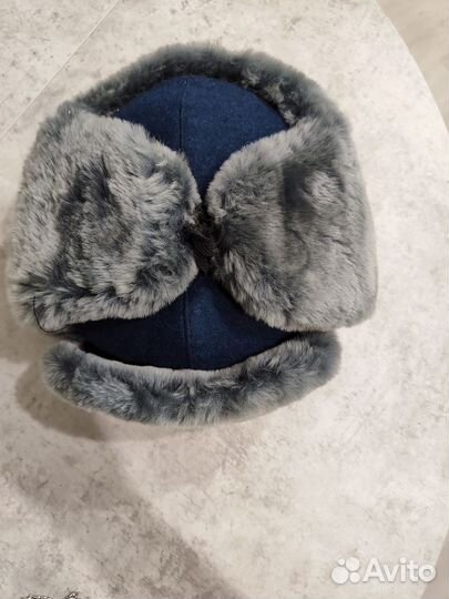 Мужская зимняя шапка 56 размер