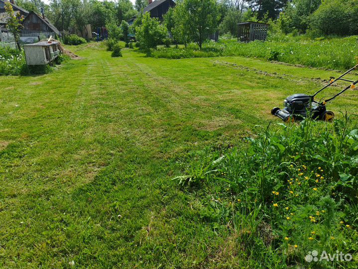 Покос травы/Работы на садовом участке/Удаление