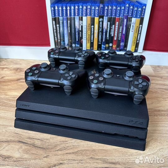 Sony PS4 Pro 1tb / Как новая 7208В