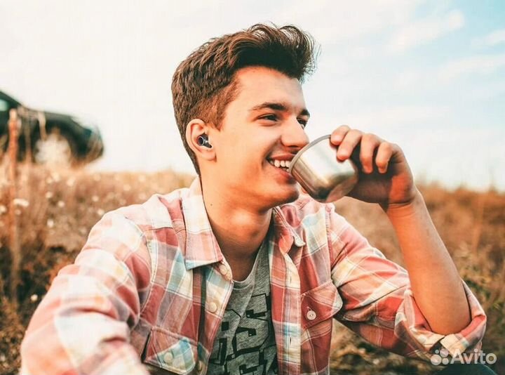 Наушники mpow TWS T6 black