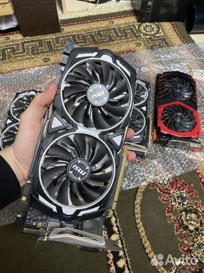 Видеокарта MSI GeForce GTX 1080 GamimgX 8GB