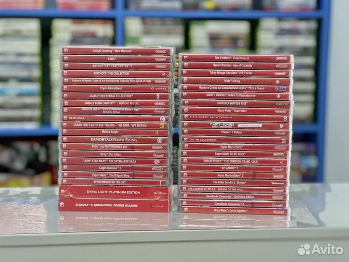 Игры Nintendo Switch Картриджи новые (upd 22.07)