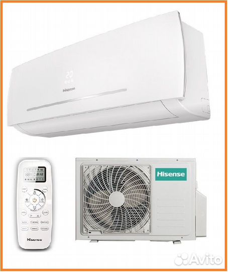 Кондиционер Hisense на площадь до 20 м². Новый
