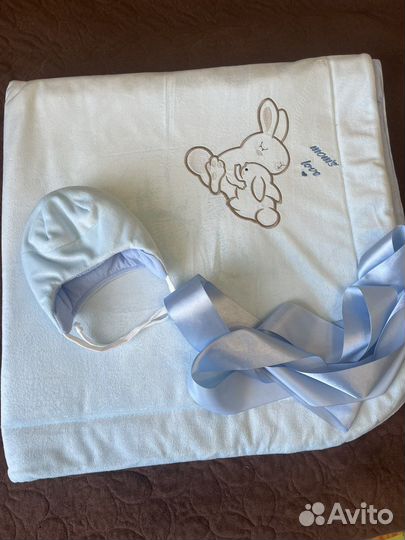 Детский конверт одеяло на выписку