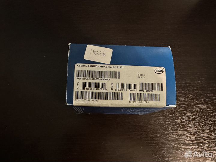 Процессор Pentium Gold, G5600F, LGA1151