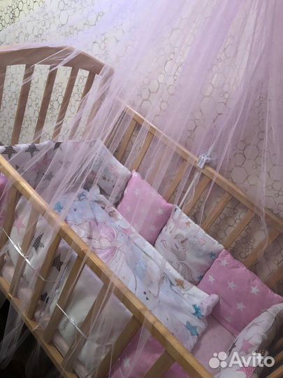 Бортики в кроватку