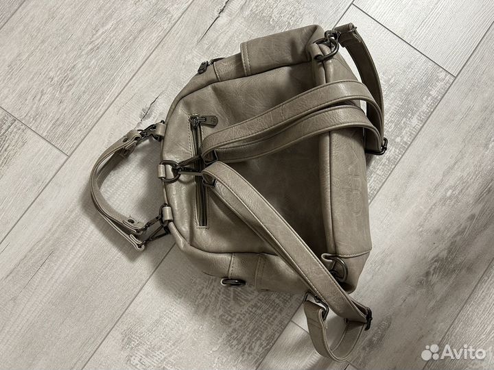 Рюкзак женский кожаный бу