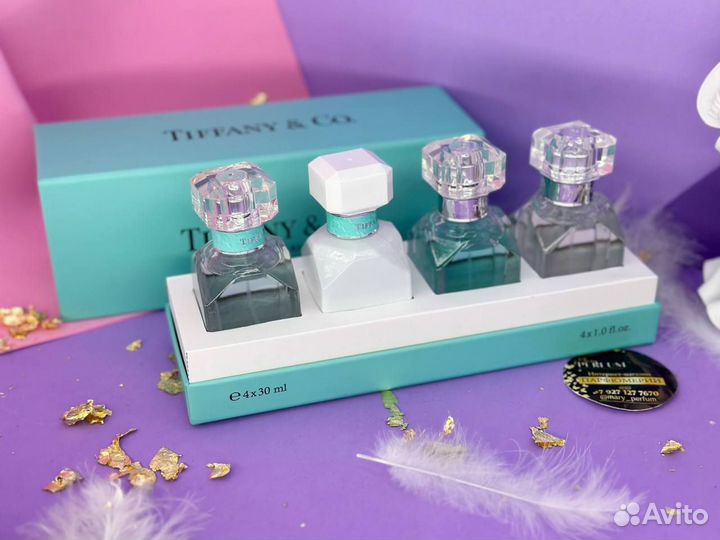 Парфюмерный набор Tiffany & Co 4х30 мл