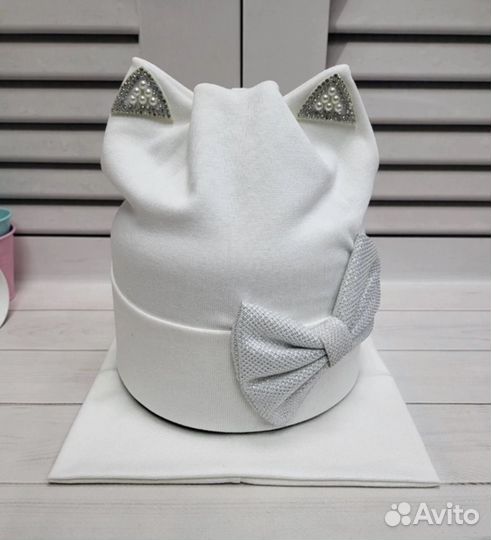 Шапка + снуд для девочек, осень, 8 цветов, 44-50