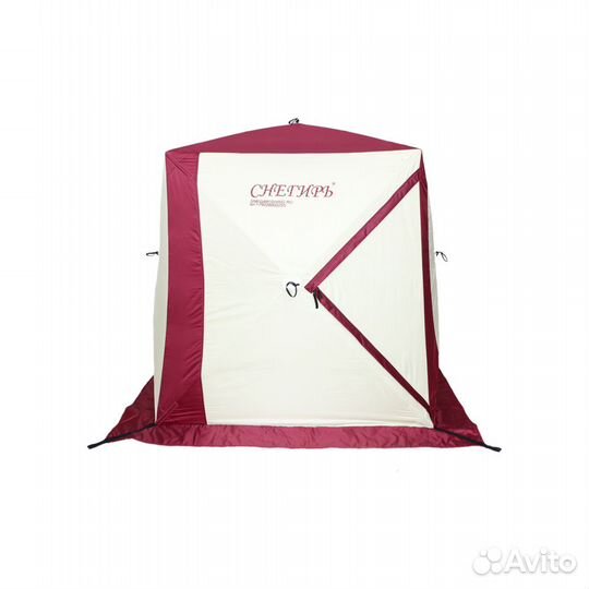 Палатка зимняя Куб Снегирь 3Т (Трехслойная)
