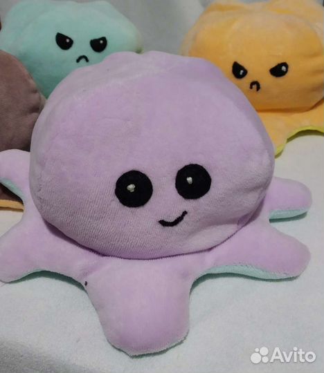 Мягкая игрушка. Осьминог перевертыш