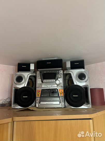Музыкальный центр panasonic sa-ak77
